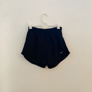 black nike dri-fit tempo shorts